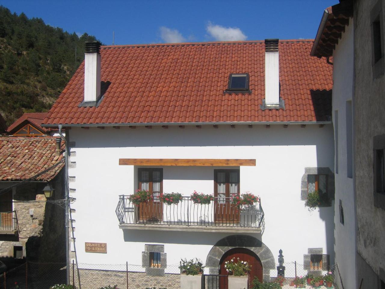 Casa Rural Ornat Etxea Vidangoz Extérieur photo